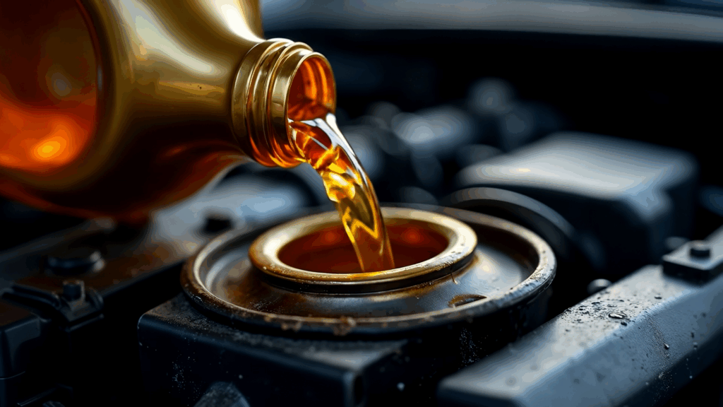 Generuj obraz filtra olejowego Castrol z animacją 3D