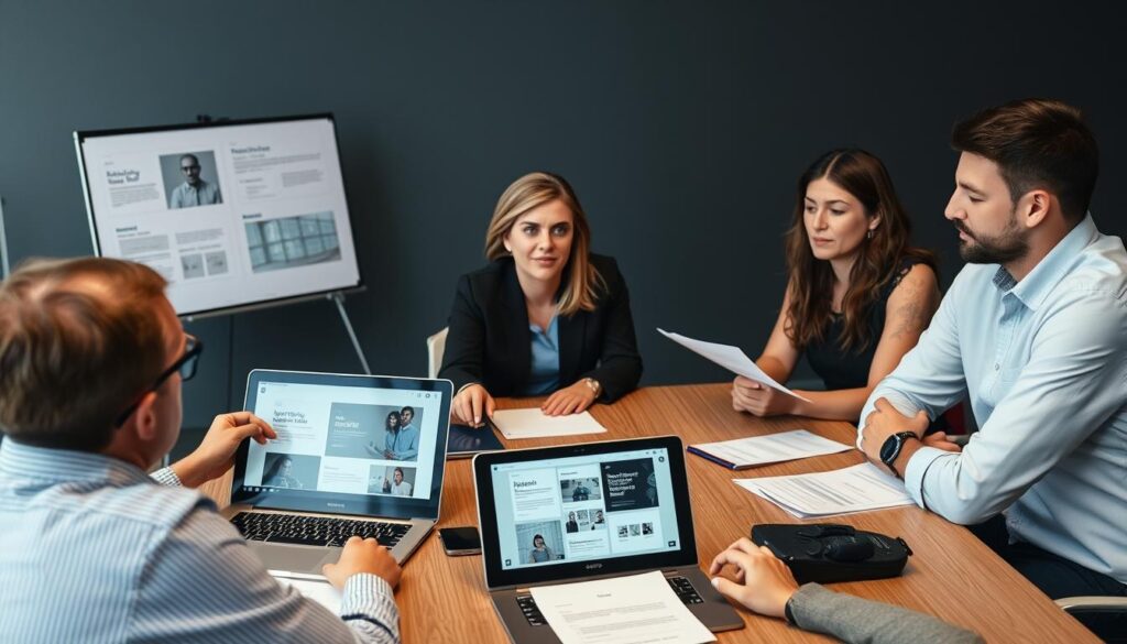 Proces produkcji kursu video w Simple Frame - spotkanie planistyczne