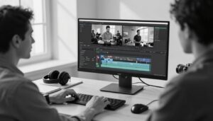 Montaż filmu szkoleniowego